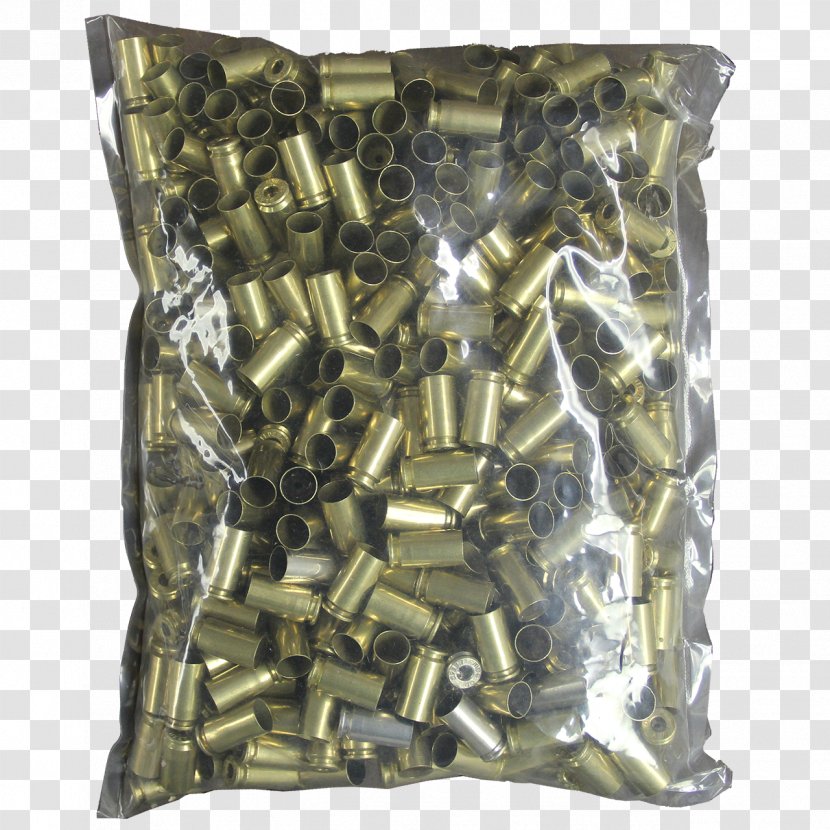 Cartridge Brass .40 S&W .45 ACP Full Metal Jacket Bullet - Silhouette Transparent PNG
