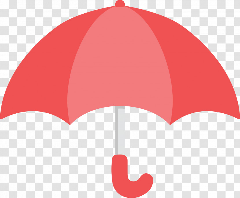 Umbrella Red Pink Shade Transparent PNG