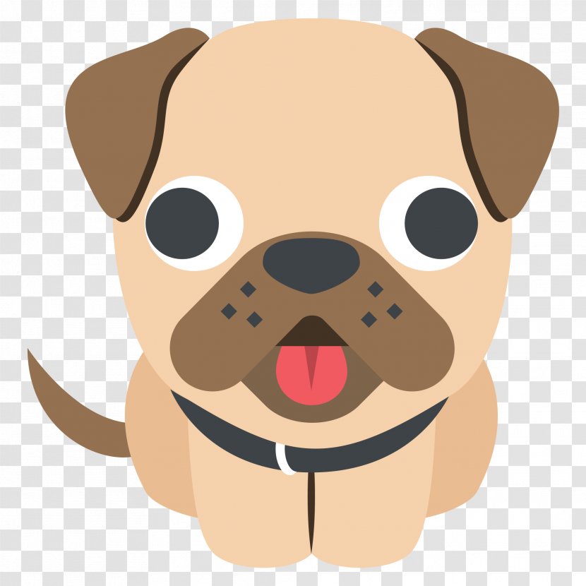 Emojipedia Dog Text Messaging Sticker - Breed - Puppy Transparent PNG