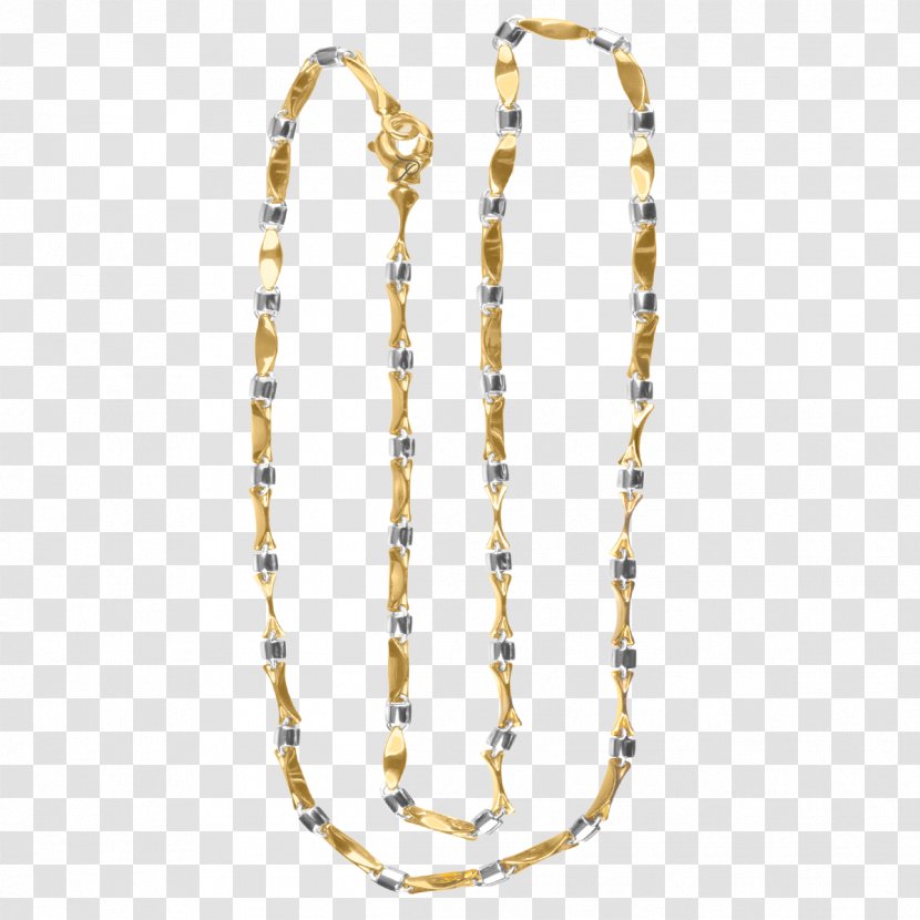 Necklace Earring Jewellery Chain Gold - Bead Transparent PNG