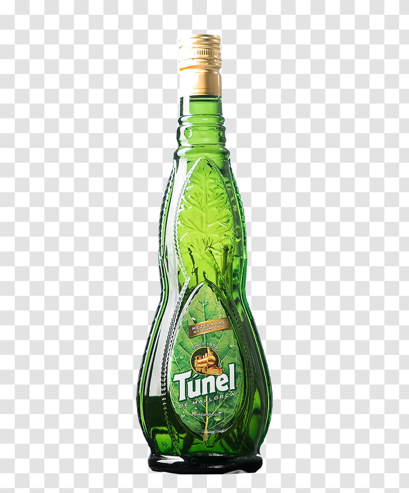 Liqueur Hierbas Mitte Meer Schöneberg Glass Bottle - Tunel Transparent PNG