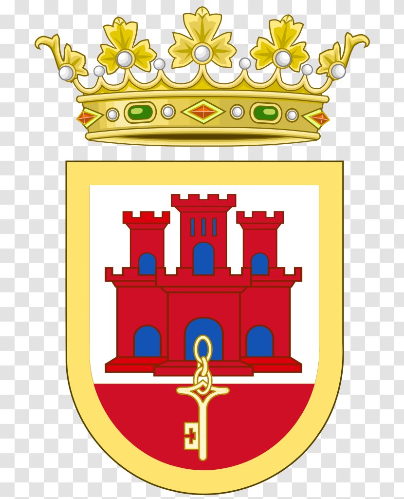 Emirate Of Granada Crown Castile Coat Arms Kingdom - Spain - Crest Transparent PNG