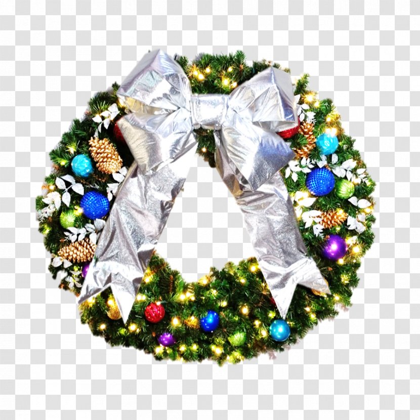 Christmas Ornament Wreath Garland Jewellery Transparent PNG