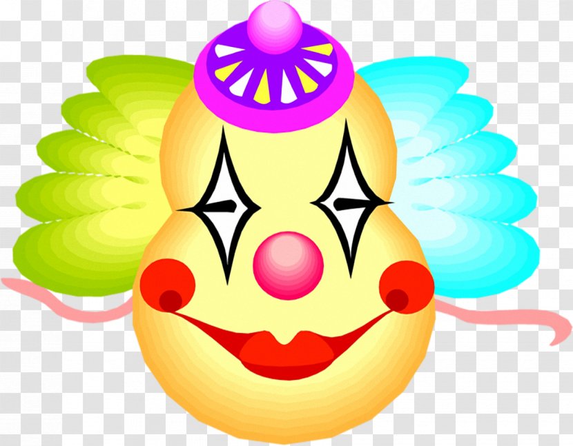 Clown Mask Drawing - Illustrator Transparent PNG