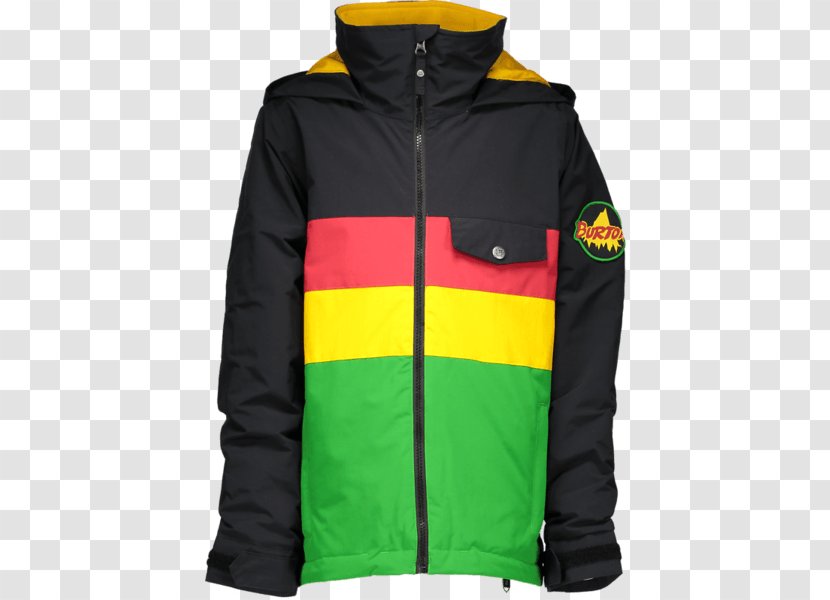 T-shirt Hoodie Burton Vagabond Jacket Green Men Clothing - Hood - Shopping Symbols Transparent PNG