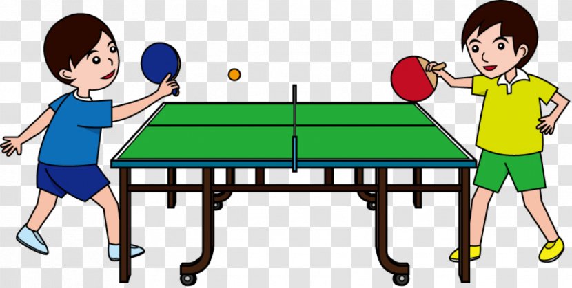 Play Table Tennis Ping Pong Paddles & Sets Clip Art - Ball Game Transparent PNG