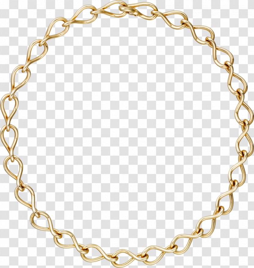 Necklace Earring Jewellery Bracelet - Chain - Cadena Oro Transparent PNG