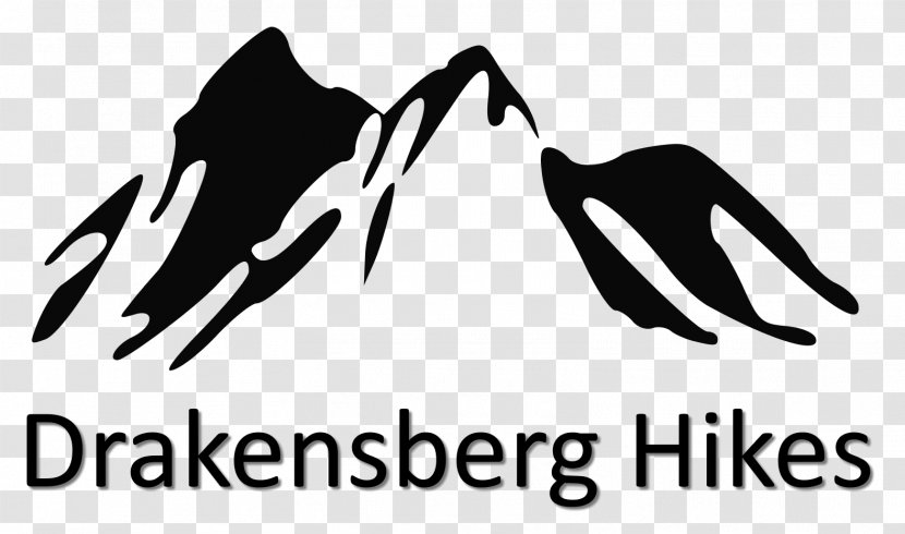 Hiking Drakensberg Logo Trail Font - Mammal - Newberry Crater Hike Transparent PNG