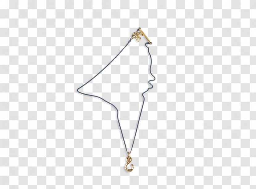 Necklace Charms & Pendants Body Jewellery Line - Pendant - Fish Hook Transparent PNG