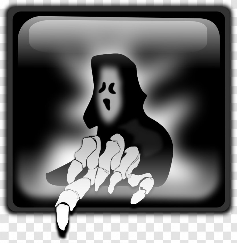 Ghost Spirit Halloween Clip Art - Monochrome Photography - Large Cliparts Transparent PNG