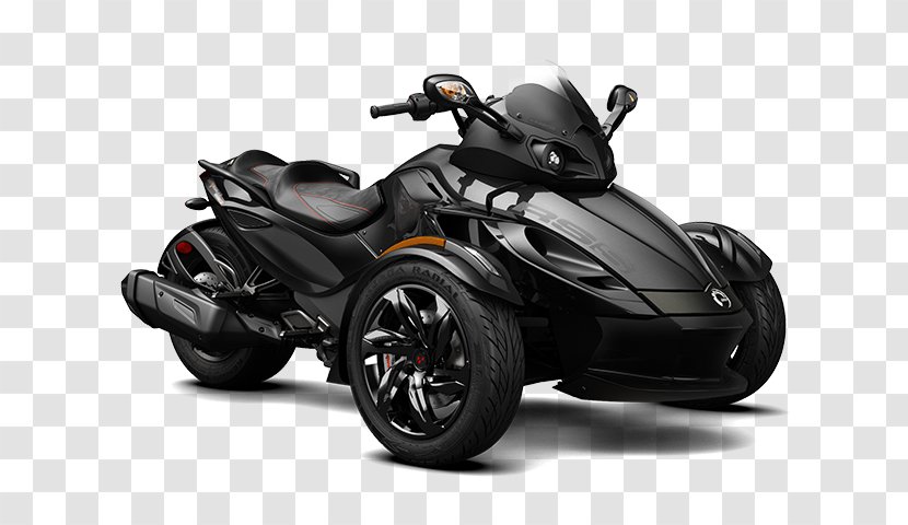 BRP Can-Am Spyder Roadster Motorcycles Suspension Honda - Canam Transparent PNG