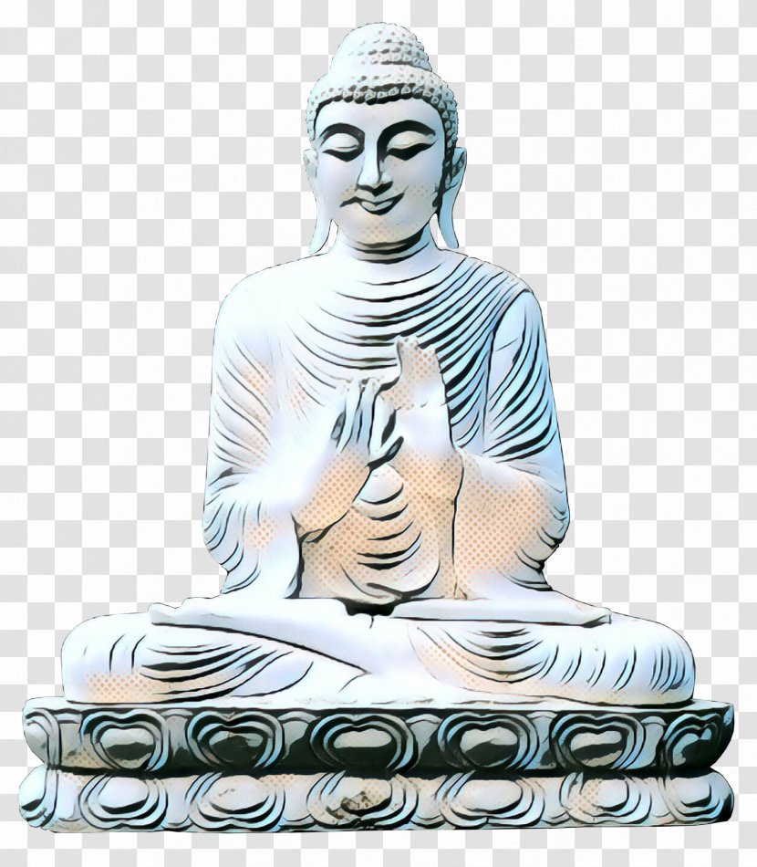Gautama Buddha Classical Sculpture Statue - Fictional Character Transparent PNG
