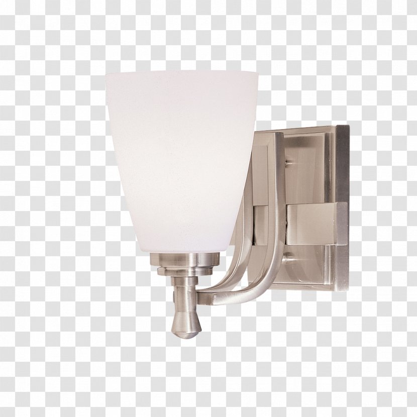 Light Fixture Sconce Lighting - Nickel Transparent PNG