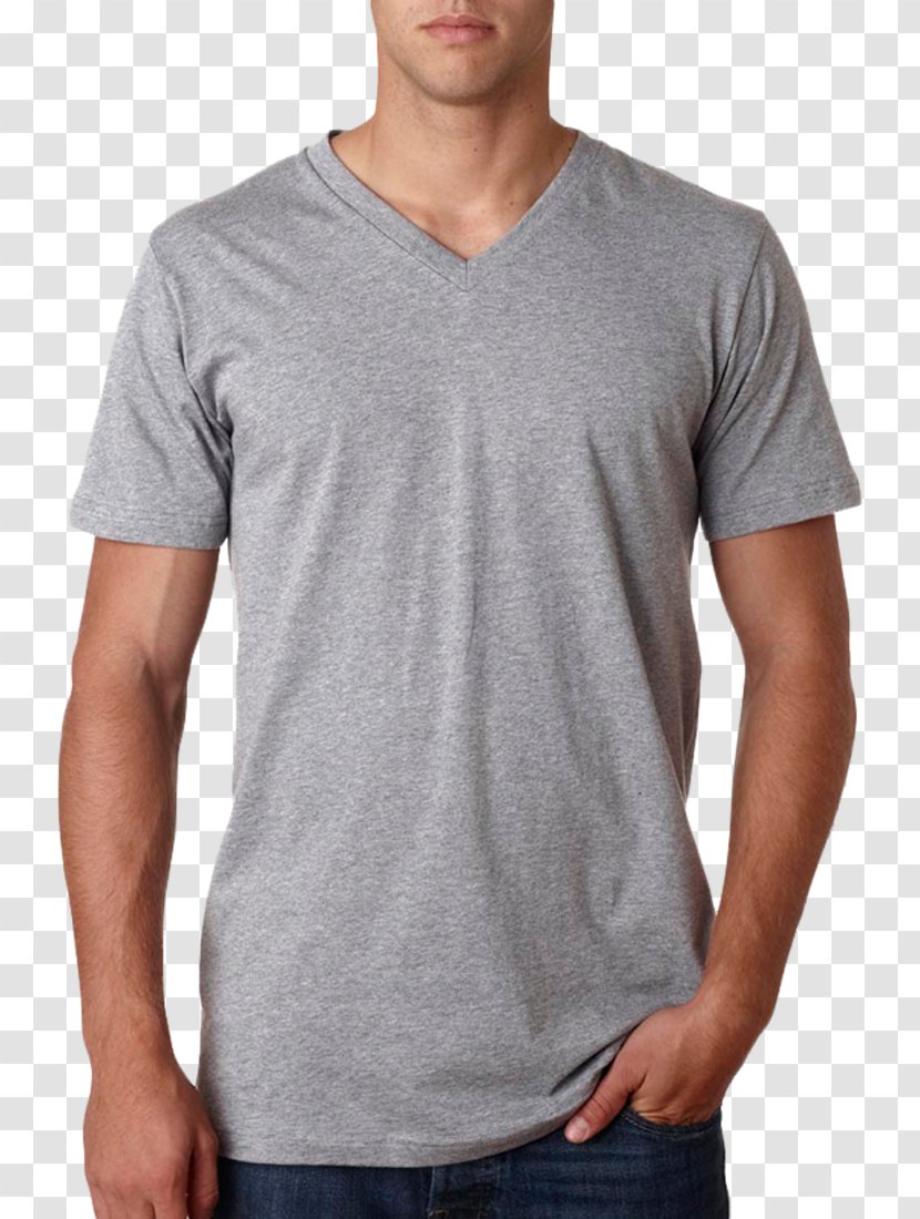 T-shirt Neckline Hanes Undershirt - Grey Transparent PNG