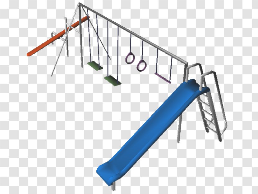 Line Angle - Outdoor Play Equipment - Children's Playground Transparent PNG