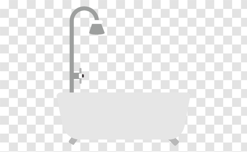 Bathroom Cartoon - White - Bathtub Room Transparent PNG