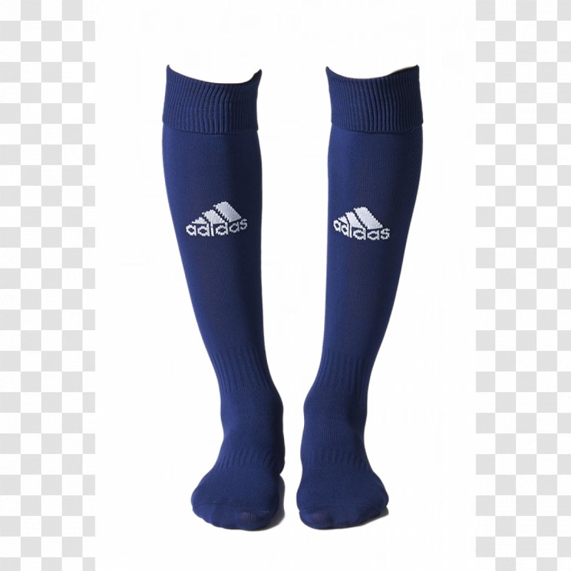 Sock Adidas Navy Blue Clothing - Cartoon Transparent PNG