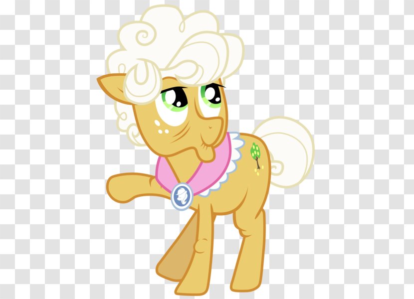 Pony Los Ponis Horse La Magia De Amistad Goldie Delicious - Watercolor Transparent PNG