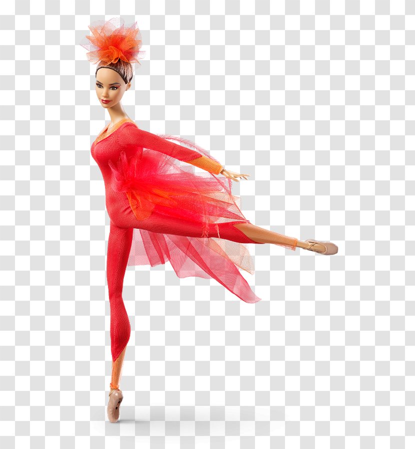 Barbie Doll Ballet Dancer American Theatre Toy - Firebird Transparent PNG