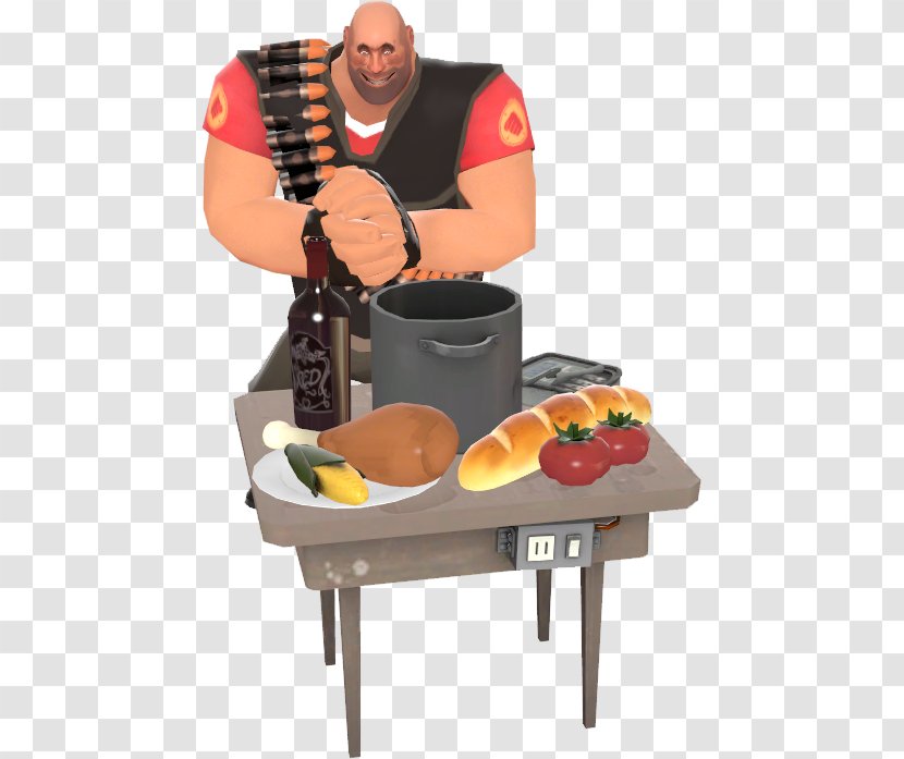 Team Fortress 2 Free-to-play Table Barbecue Taunting - Video Game Transparent PNG