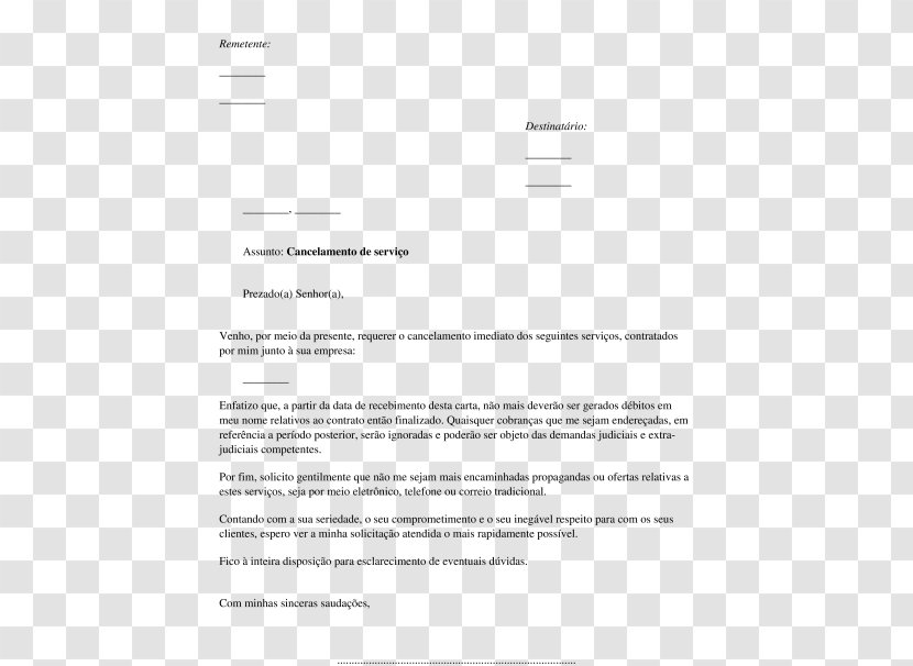 Document Letter Of Resignation Cover Textile Industry - Cartas Transparent PNG