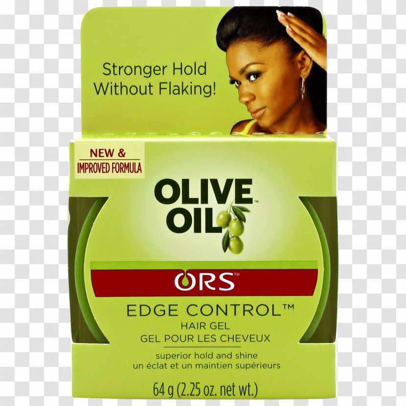 Organic Root Stimulator Olive Oil Edge Control Hair Gel ORS Incredibly Rich Moisturizing Lotion Creme - Cream - Label Transparent PNG