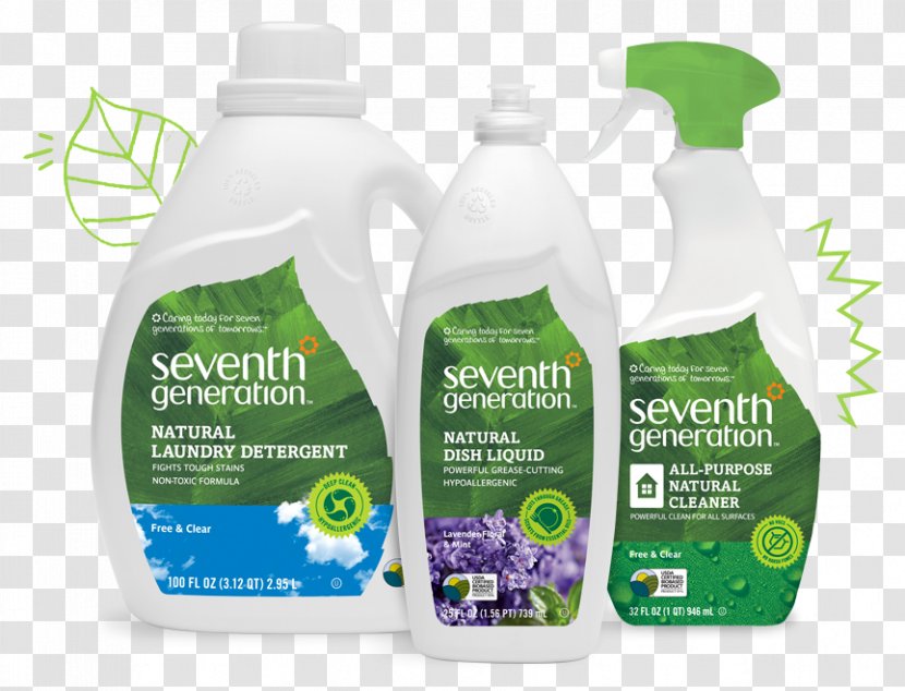 Laundry Detergent Seventh Generation, Inc. Dishwashing Liquid - Cleaning - Organic Trash Transparent PNG