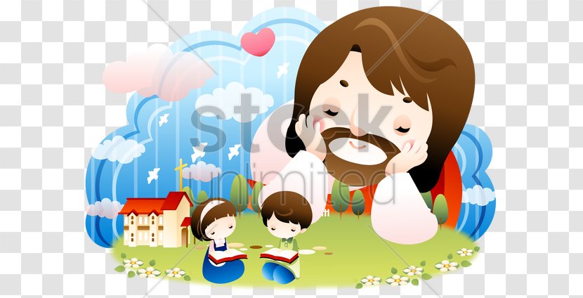 Bible Child Clip Art - Boy - Jesus Children Transparent PNG