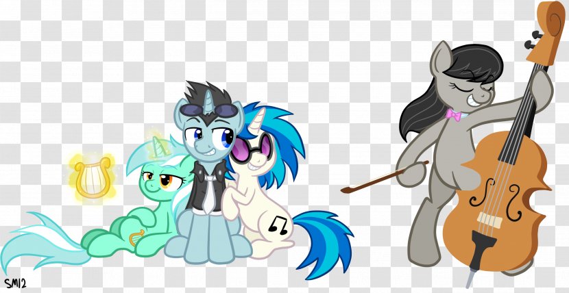 Pony Princess Luna DeviantArt Musician Disc Jockey - Watercolor - Cello Comic Transparent PNG