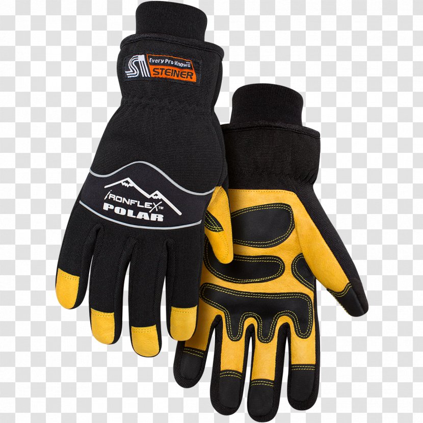 Lacrosse Glove Leather Cycling Lining - Wrist - Work Gloves Transparent PNG