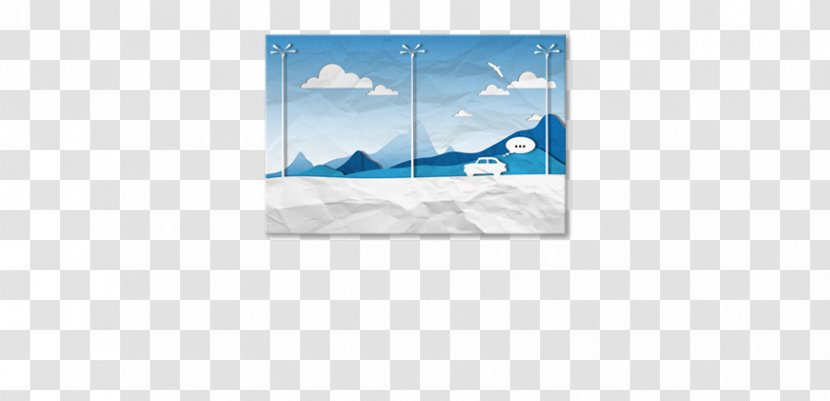 Brand Rectangle Picture Frames Centimeter Cloud Computing - Blue - Holidays Poster Transparent PNG