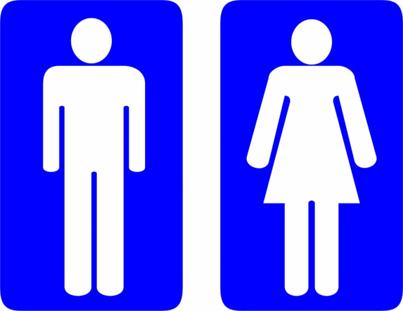 Public Toilet Bathroom Bathtub Clip Art - Electric Blue - Concession Stand Pictures Transparent PNG