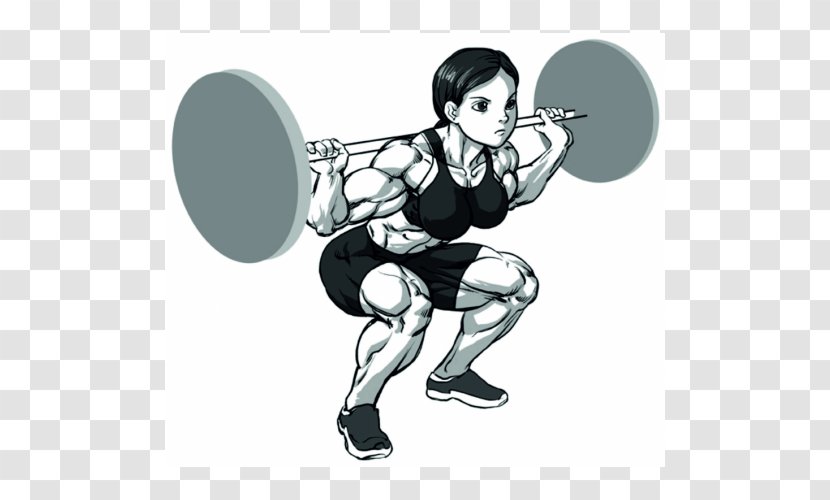 Car Barbell Squat Weight Training Posture - Joint Transparent PNG