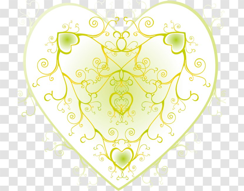 Visual Arts Heart Euclidean Vector - Frame - Heart-shaped Theme Trend Material Transparent PNG
