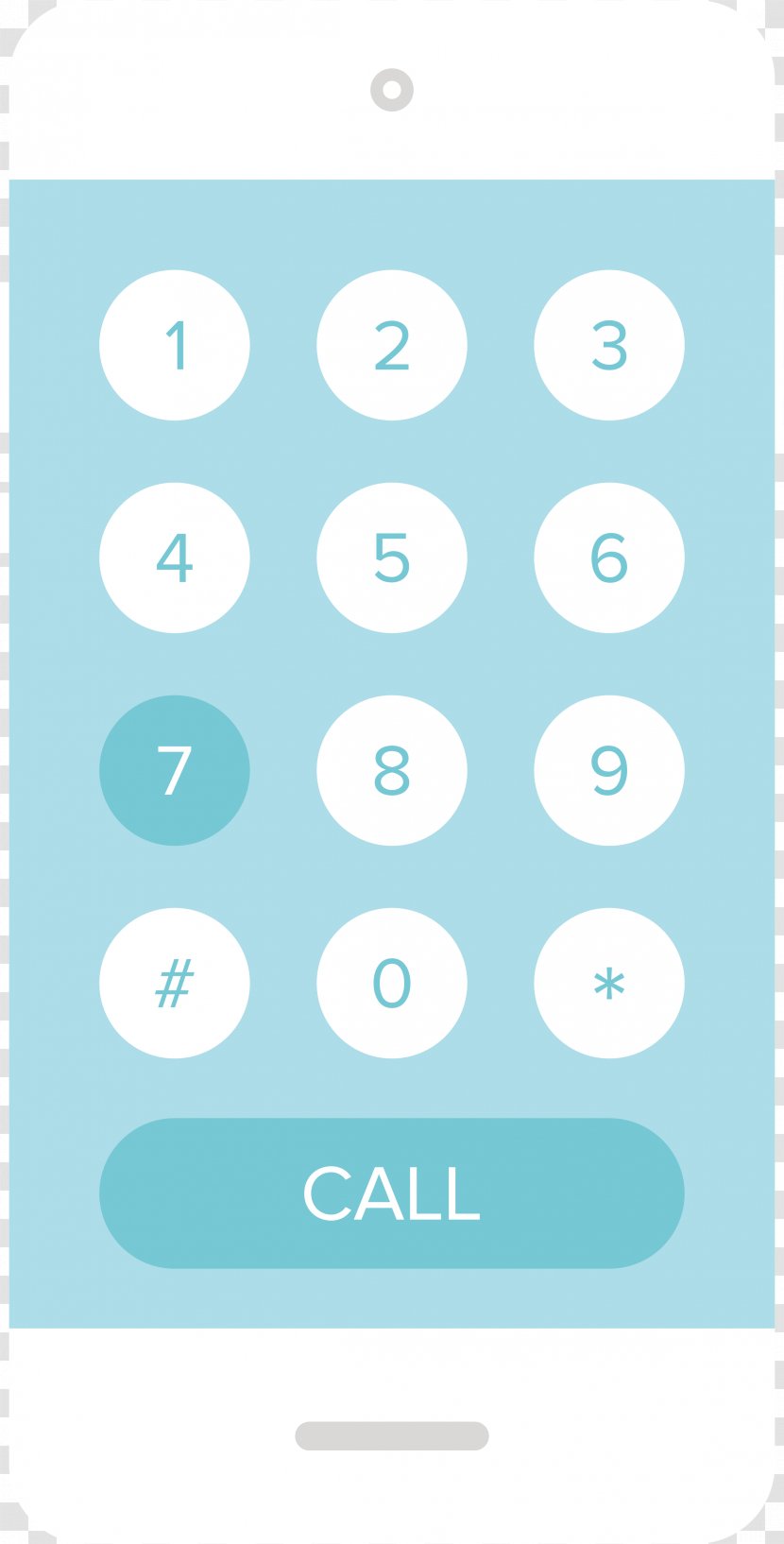 Telephone Button - Mobile Phone - Dial Transparent PNG