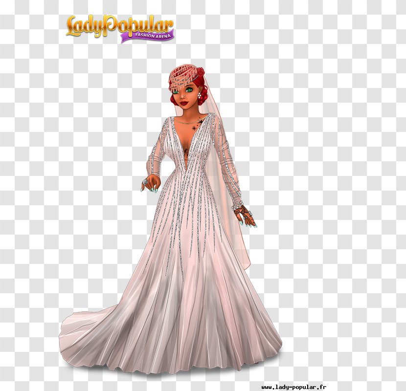 Lady Popular Woman Fashion Video Game - Costume Transparent PNG
