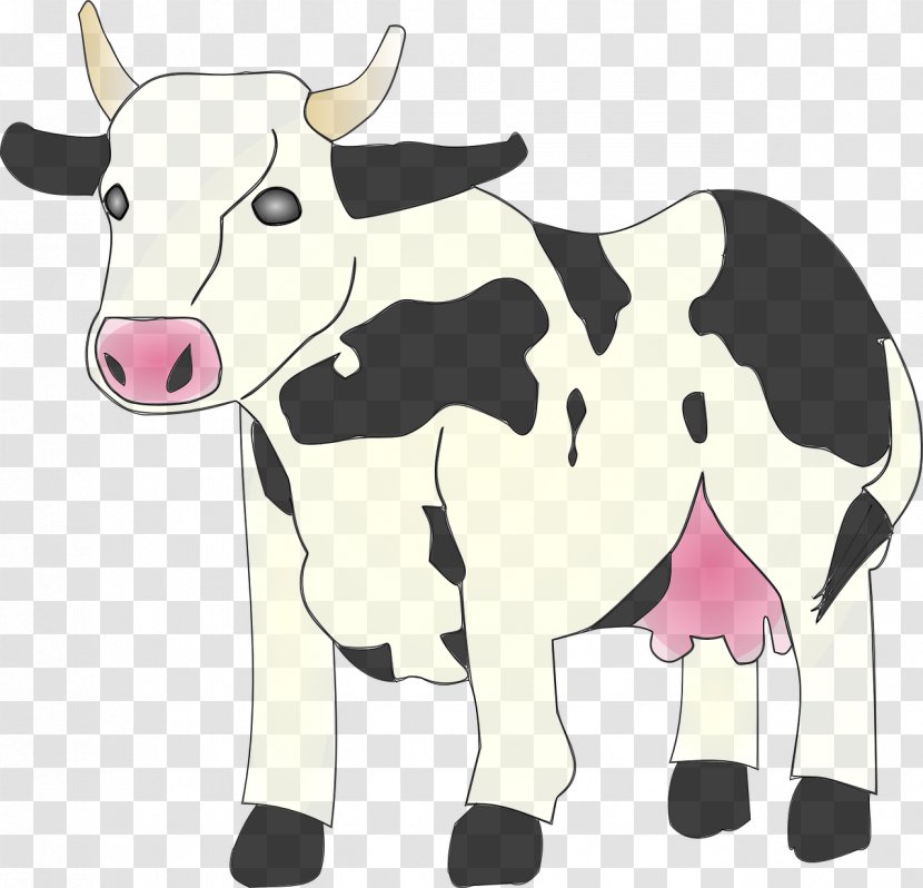 Beef Cattle Free Content Clip Art - Dairy - Strong Cow Transparent PNG