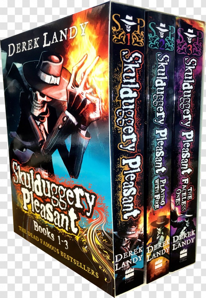 Skulduggery Pleasant: Playing With Fire Pleasant Collection The Faceless Ones Maleficent Seven - Derek Landy - Book Box Transparent PNG