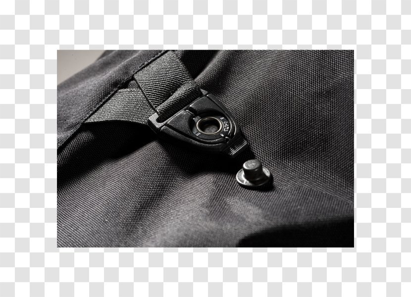 Zipper Blouson Leather Lining Cordura - Monochrome Transparent PNG