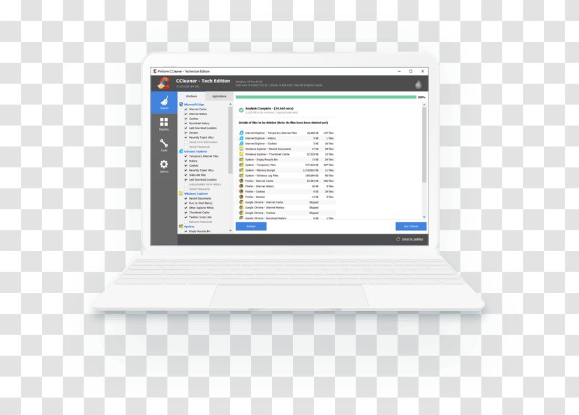 Computer Monitors Software Brand - CcLEANER Transparent PNG