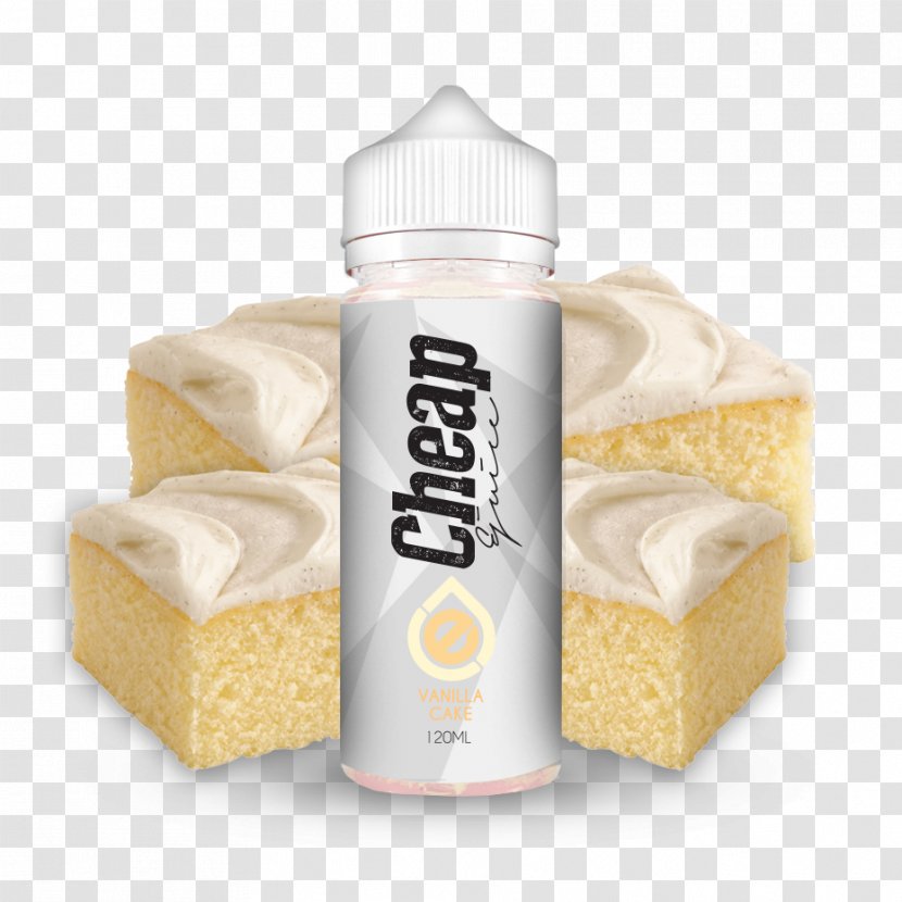 Electronic Cigarette Aerosol And Liquid Juice Coconut Cake Cream Flavor - Vanilla Transparent PNG