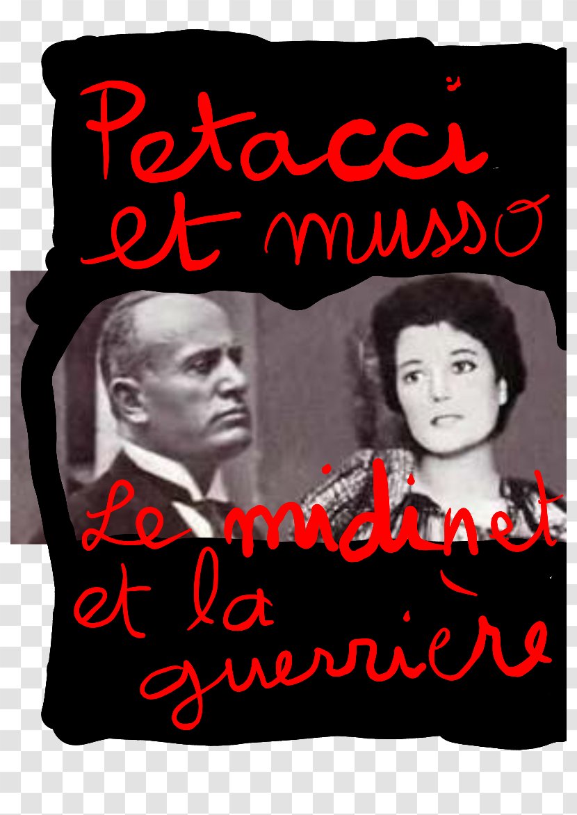 Clara Petacci Textile Cushion Font - Poster - Mussolini Transparent PNG