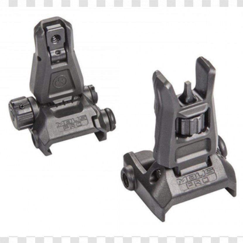 Magpul Industries Iron Sights Firearm Picatinny Rail - Weapon - Steel Transparent PNG