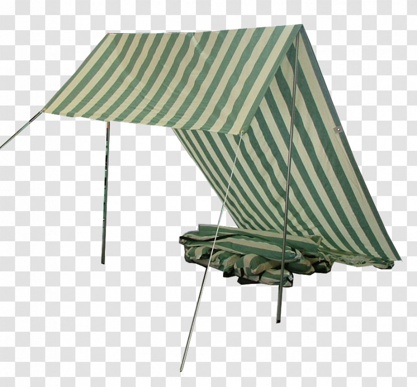 Tent Outdoor Recreation Shade Canopy Campsite - Green - Classical Shading Transparent PNG