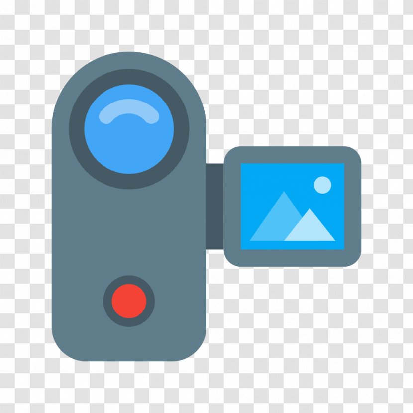 Camcorder Video Cameras - Blue - Camera Transparent PNG