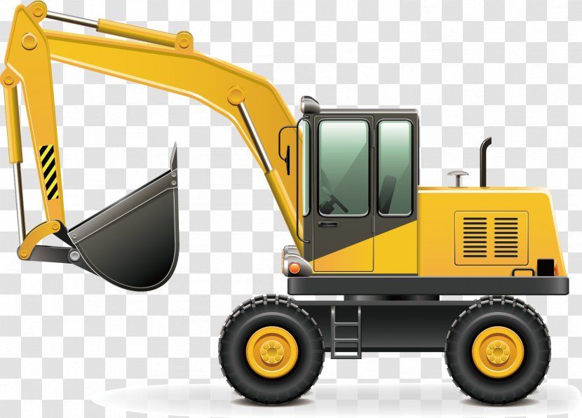 Heavy Equipment Architectural Engineering Excavator Truck - Technology Transparent PNG