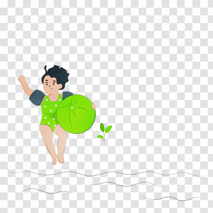 Character Cartoon Green Meter Leaf Transparent PNG