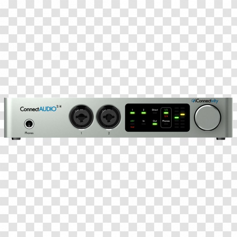 IConnectivity IConnectAUDIO2+ MIDI USB Interface - Usb Hub Transparent PNG