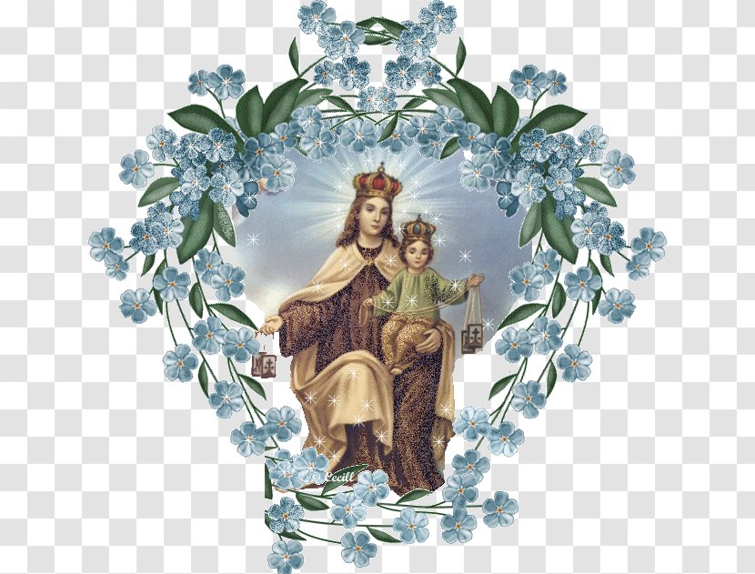 Our Lady Of Mount Carmel Saint Novena Prayer Debozio - Child Jesus - Supernatural Creature Transparent PNG