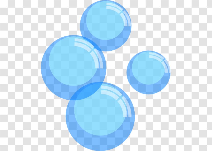 Bubble Clip Art - Azure - Blue Bubbles Cliparts Transparent PNG
